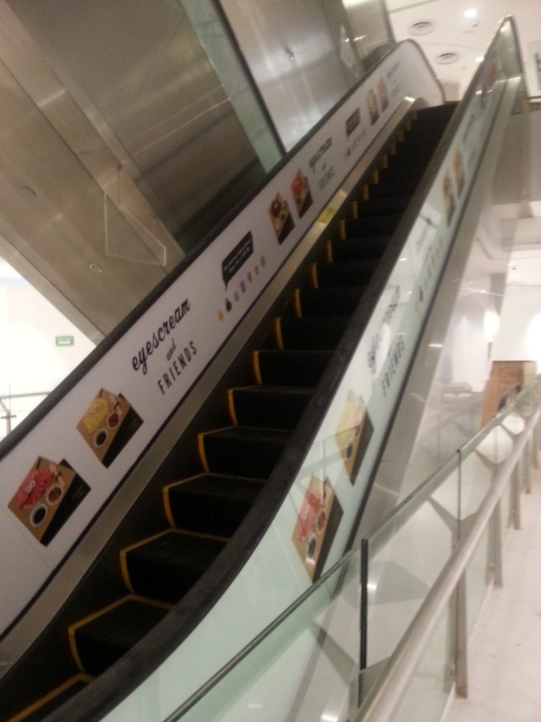 Escalator wrap